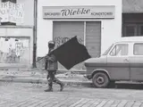 Peter Hebler, Untitled (Berlin), 1982, 3 gelatin silver prints. Each