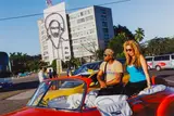 Martin Parr, Revolutionsquare Havana, 2017, Pigment print on aluminium
