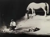 Joseph Beuys, Iphigenie, 1973, Silkscreen on gold PVC sheets