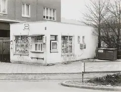 Westfalenstrasse 70, Düsseldorf-Rath by Tata Ronkholz, 1979, Vintage ferrotyped gelatin silver print on Agfa paper, sold Nov 2024