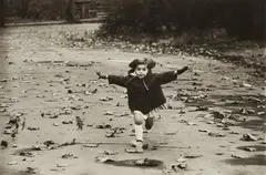 Child running in the Parc, New York City by Diane Arbus, 1963, Gelatin silver print on Agfa paper, printed 1963 by Neil Selkirk, sold Nov 2024