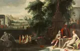 Karel van Mander, Susanna and the Elders, Oil on canvas (relined)