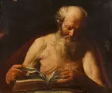 Hendrick de Somer, Saint Jerome, Oil on canvas (relined)
