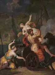 Pieter Veen, The Rape of Proserpina, Oil on panel
