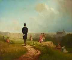 Carl Spitzweg, Der Hagestolz (The Bachelor), 1847 1849, Oil on panel