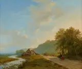 Barend Cornelis Koekkoek, View of the Hills at Beek near Nijmegen