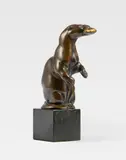 August Gaul, Fischotter, 1902/1909, Bronze