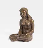 August Macke, Sitzende, Circa 1912, Bronze