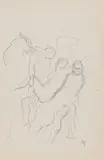Balthus, L'Élèvement des Filles de Leucippe (copy after Rubens)