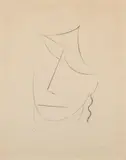 Kopf V by Alexej von Jawlensky, 1922, Lithografie auf festem chamoisfarbenem Japan, sold Jun 2024