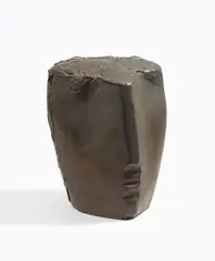 Kopf by Karl Hartung, Circa 1953, Bronze with dark brown patina, sold Jun 2024