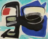 Gérard Ernest Schneider, Opus 503, 1951, Oil on canvas