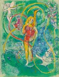 Marc Chagall, Aus: Cirque, 1967, Colour lithograph on wove paper