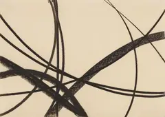 Norbert Kricke, 55/021, 1955, Chalk on paper