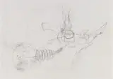 Joseph Beuys, Untitled, 1972, Pencil on paper