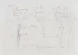 Joseph Beuys, Untitled, 1972, Pencil on paper