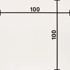Timm Ulrichs, Bild mit Maßlinien, 1964/1968, Digital print on canvas