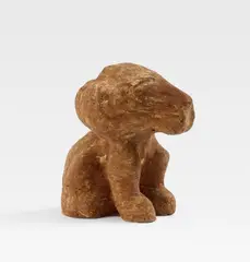 Dieter Roth, Löwenselbst (Schokoladenlöwe), 1969/1971, Chocolate sculpture moulded in lion form. Height approx