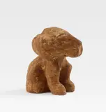Dieter Roth, Löwenselbst (Schokoladenlöwe), 1969/1971, Chocolate sculpture moulded in lion form. Height approx