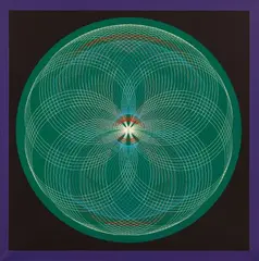 Eduardo A. MacEntyre, Blanco y verde, 1968, Acrylic on canvas