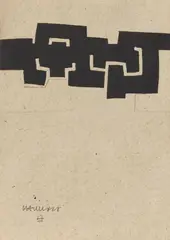 Eduardo Chillida, Untitled, 1979, Indian ink and collage on paper