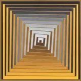 Victor Vasarely, Vonal - JG, 1969, Acrylic on wood