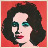 Andy Warhol, Liz, 1964/1967, Colour offset lithograph on paper