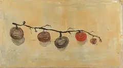 Strauchtomaten by Norbert Schwontkowski, 2001, Oil on canvas, sold Jun 2024