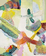 Pia Fries, Hemer, 1994, Oil on wood