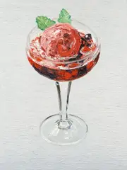 Ralph Fleck, Cassis royal, 1990, Oil on canvas