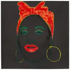 Mammy by Andy Warhol, 1981, Colour screenprint with diamond dust on Lenox Museum Board, sold Jun 2024