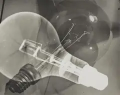 Edmund Kesting, Untitled (Light Bulbs), circa 1927, Vintage gelatin silver print