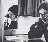 Ilse Bing, Self portrait with Leica