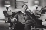 Thomas Hoepker, Willy Brandt in der Wahlnacht, Bonn, 1972, Gelatin silver print, printed later
