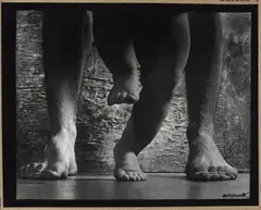 First Steps by Jan Saudek, 1963, Vintage, gelatin silver print, sold Jun 2024