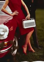 Untitled (Advertising image Schaub Lorenz) by Walde Huth-Schmölz, 1960s, Cibachrome print, sold Jun 2024