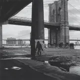 Thomas Lüttge, Shadow Man, Brooklyn Bridge, New York City, 1984, Digital inkjet print, printed