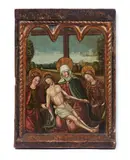 Catalan School c. 1520-30, The Lamentation of Christ, Oil on panel