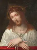 Flemish School around 1580 & 1600, Ecce Homo, Oil on copper