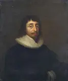 attributed to Cornelius Jonson (Janssens) van Ceulen, Portrait of a Man in a White Ruff, Oil on canvas (relined)