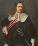 Portrait of a Man with a Red Sash and Rapier by studio of Bartholomeus van der Helst, Oil on canvas (relined), offered May 2024