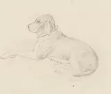 Karl Philipp Fohr, Grimsel, Black chalk