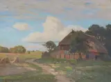 Paul Müller-Kaempff, Landscape with a Cottage