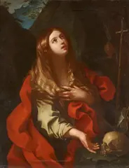 Elisabetta Sirani, The Penitent Magdalene, Oil on canvas (relined)