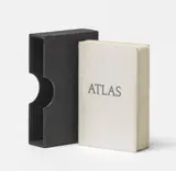 Marcel Broodthaers, La Conquête de l'espace, 1975, Miniature atlas, 38 pages offset on card