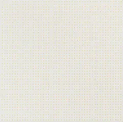 Kuno Gonschior, Vibration Weiss-Gelb-Gelb, 1970/1973, Acrylic on canvas