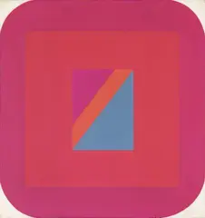 Metro/RRR/D by Georg Karl Pfahler, Around 1965-1969, Acrylic on canvas, sold Dec 2023