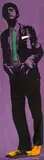 Martial Raysse, Bel été concentré, 1967, Colour screenprint and acrylic on violet velour