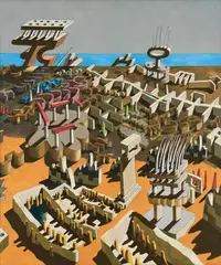 Ulrich Knispel, Untitled, 1976, Oil on canvas