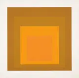 SP XI by Josef Albers, 1967, Colour screenprint on card, sold Dec 2023